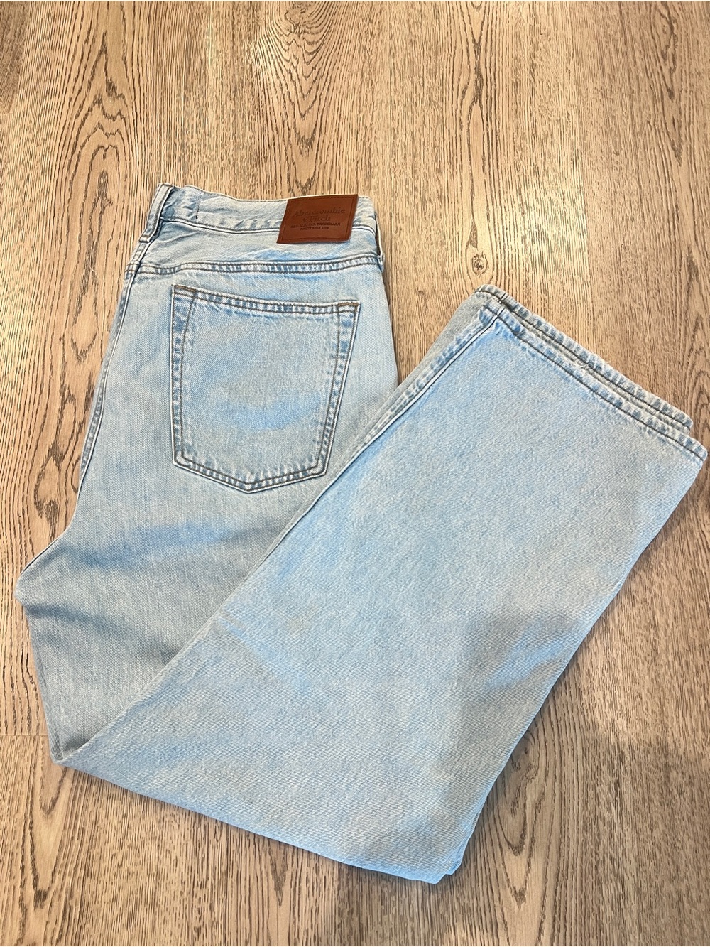 Abercrombie & Fitch | Light Blue Straight-Leg Jeans